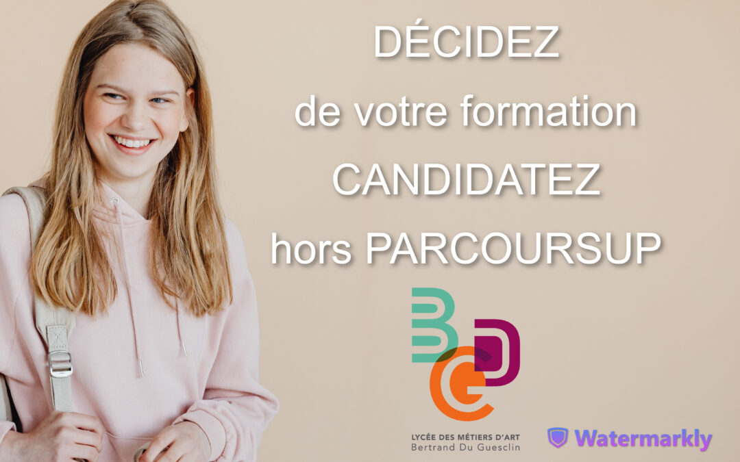 Formations Post-Bac hors Parcoursup