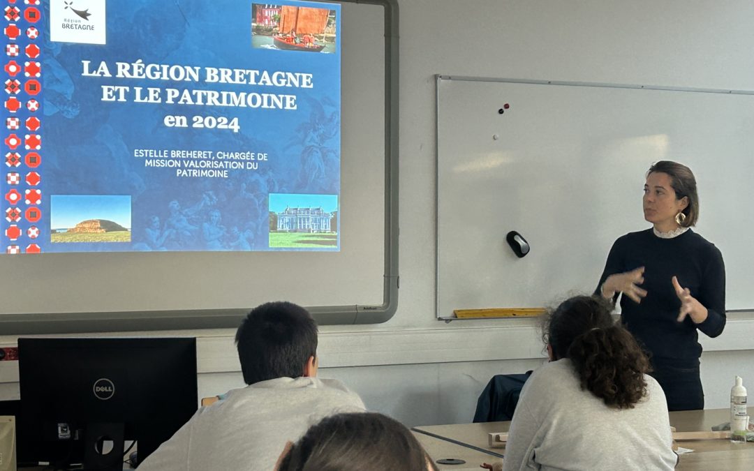 LE LYCÉE S’ENGAGE DANS LA SAUVEGARDE DU PATRIMOINE